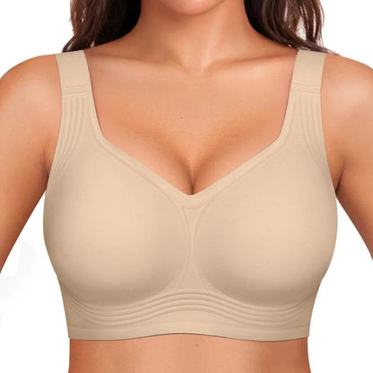 Wireless Bra for Women, Full Coverage Invisible Wire-Free Bra