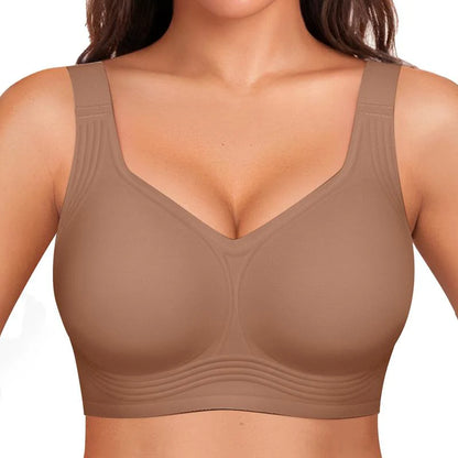 Wireless Bra for Women, Full Coverage Invisible Wire-Free Bra