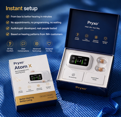 🔥 Bestseller of 2026! Pryxo™ Ear-Hook Smart AI Hearing Aid – Hear Clearly, Regain Your Confidence 💖