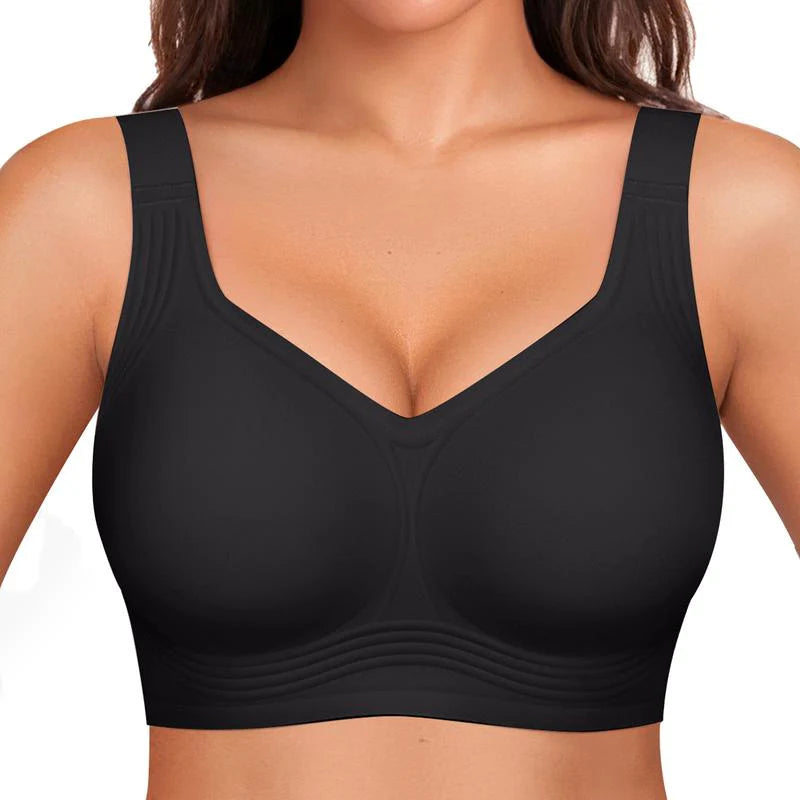 Wireless Bra for Women, Full Coverage Invisible Wire-Free Bra
