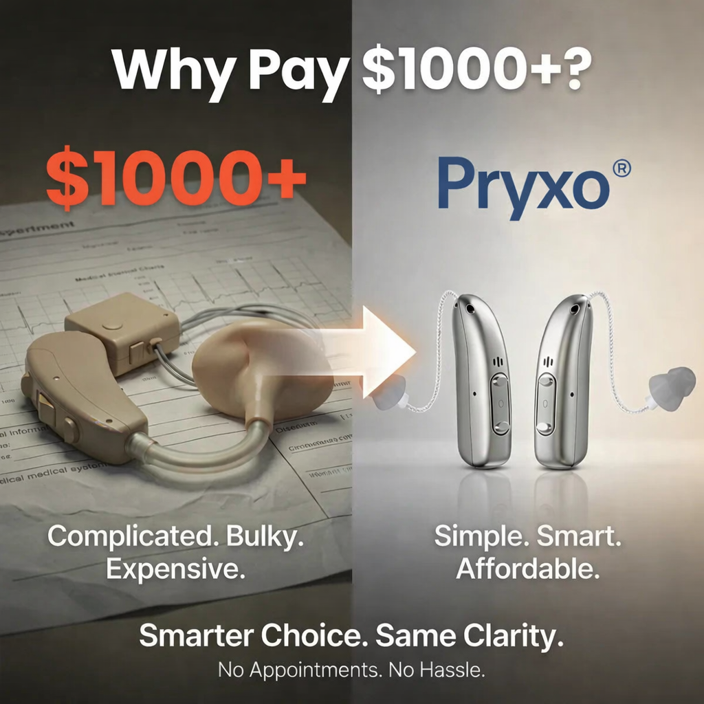 🔥 Last Day! Pryxo™Smart Bluetooth Hearing Aids — Hear Clearly Before Price Goes Up
